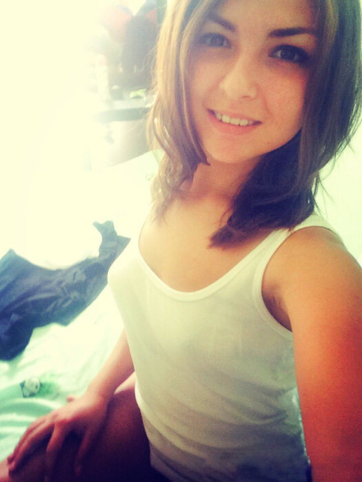 Desirable cutie in knee socks wants attention