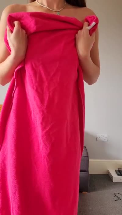 Whoops, my towel slipped again. Sorry 🤭 (38f)