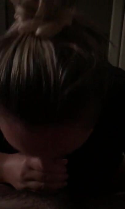 Oral sex deep into the night with his wife