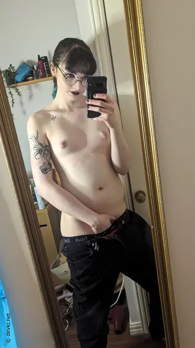 my tits were so much smaller back then huh~