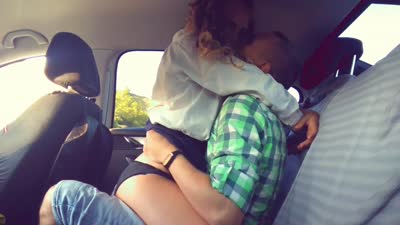Sex in the back seat of a car after graduation