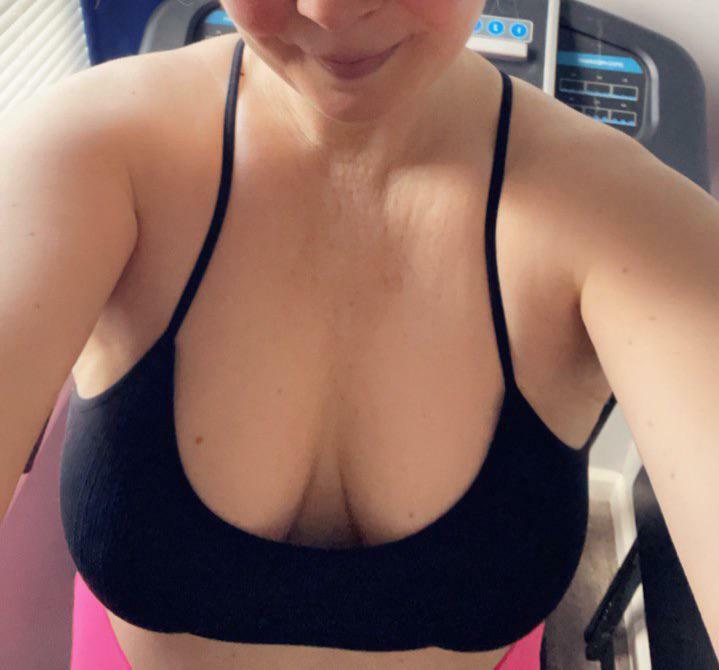 It was too cold for the real gym unfortunately