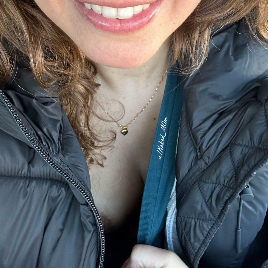 Today I forgot to wear something… guess what it is?