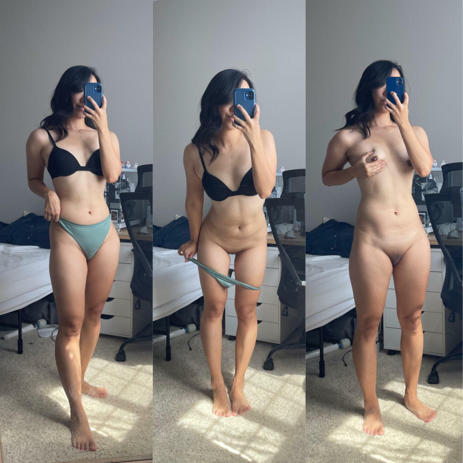 Getting naked after my roommate leaves is the best ?