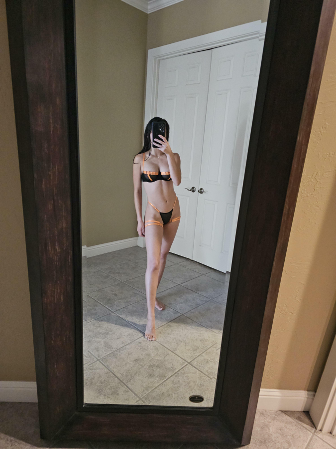 Now to cover it up with jeans or a dress