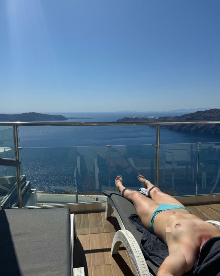 She really improves the view. Don’t you agree?