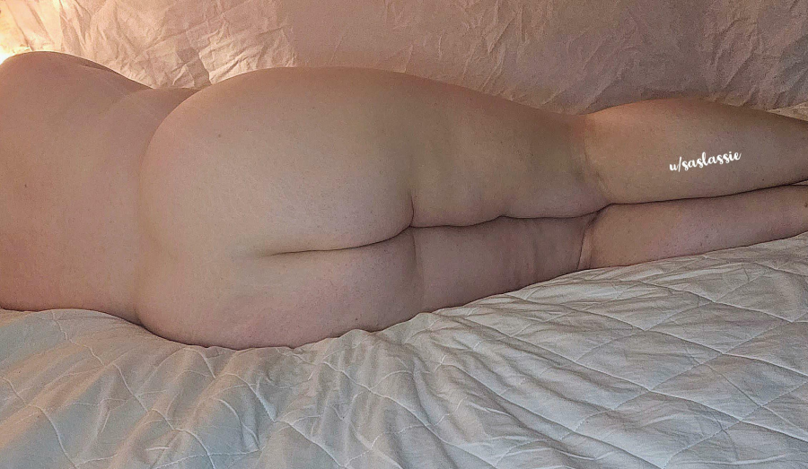 Curl up behind me with something hard