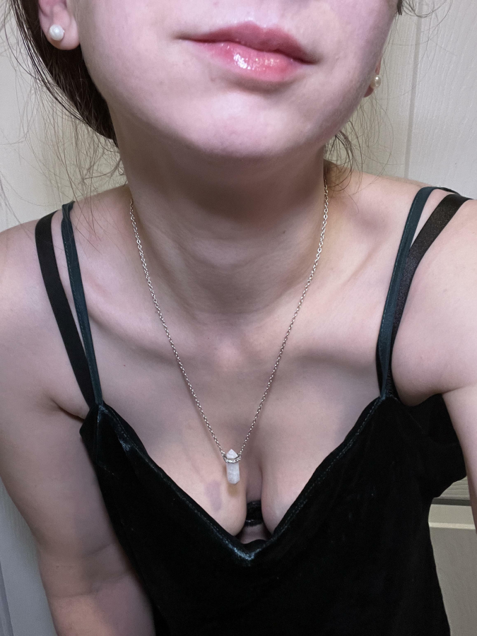 I wish you could feel me up in my velvet dress.