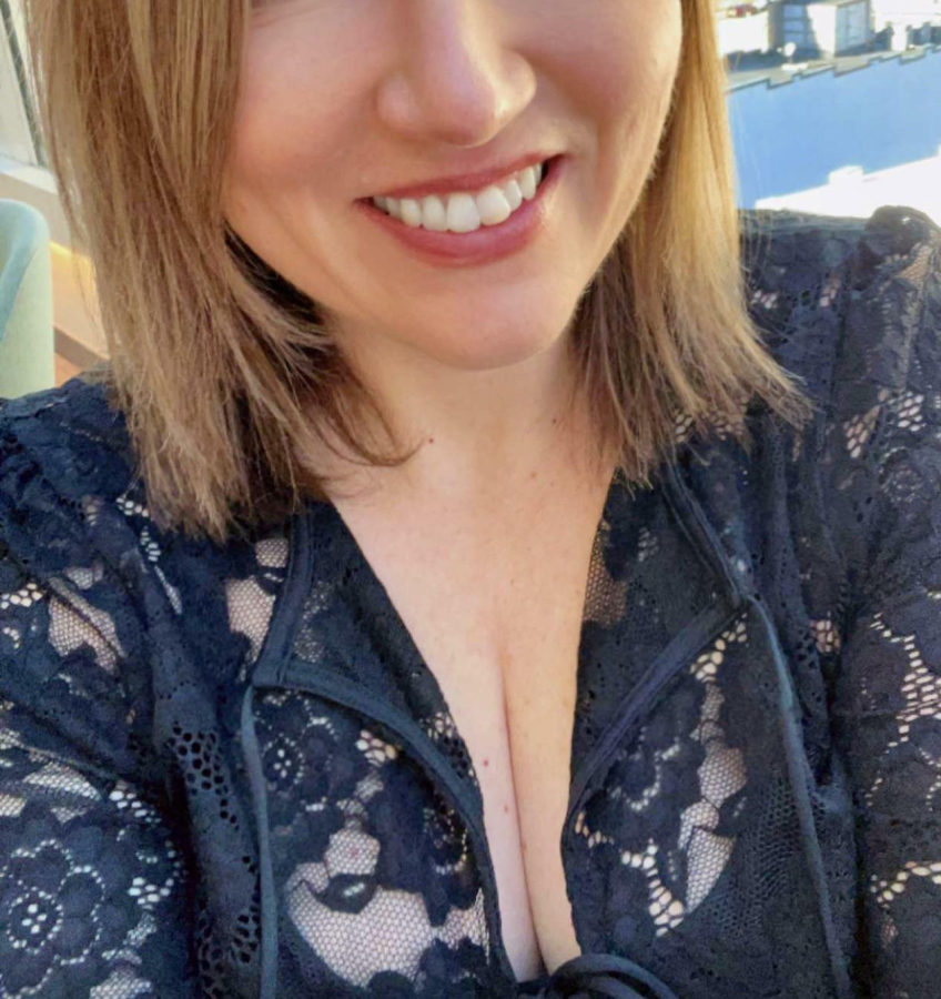 Husband wasn’t overly happy with my wardrobe choice for the girls night road trip