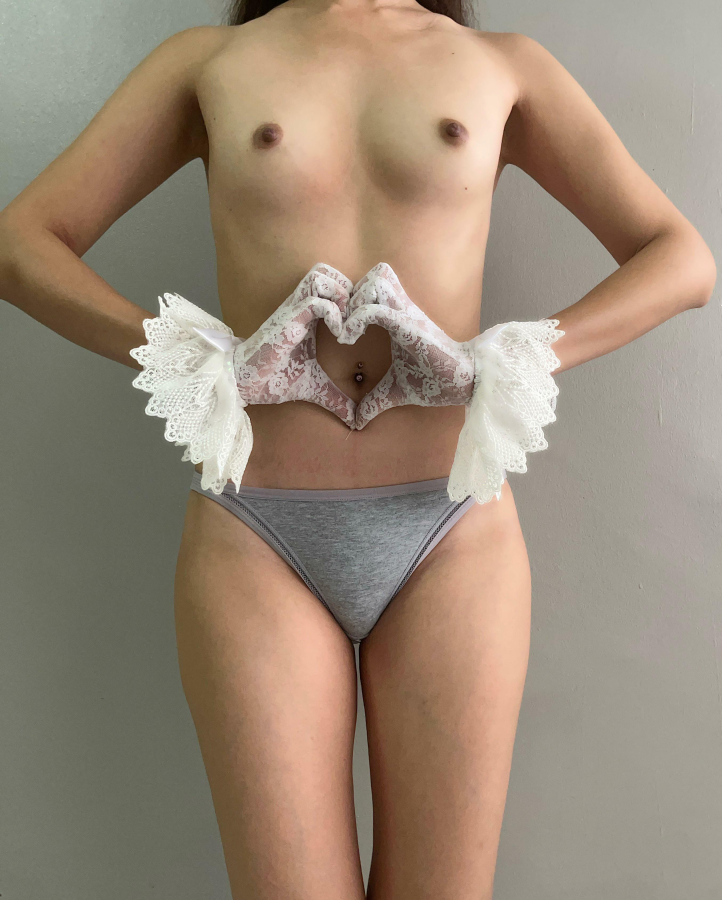 Can I have some love for my small tits??