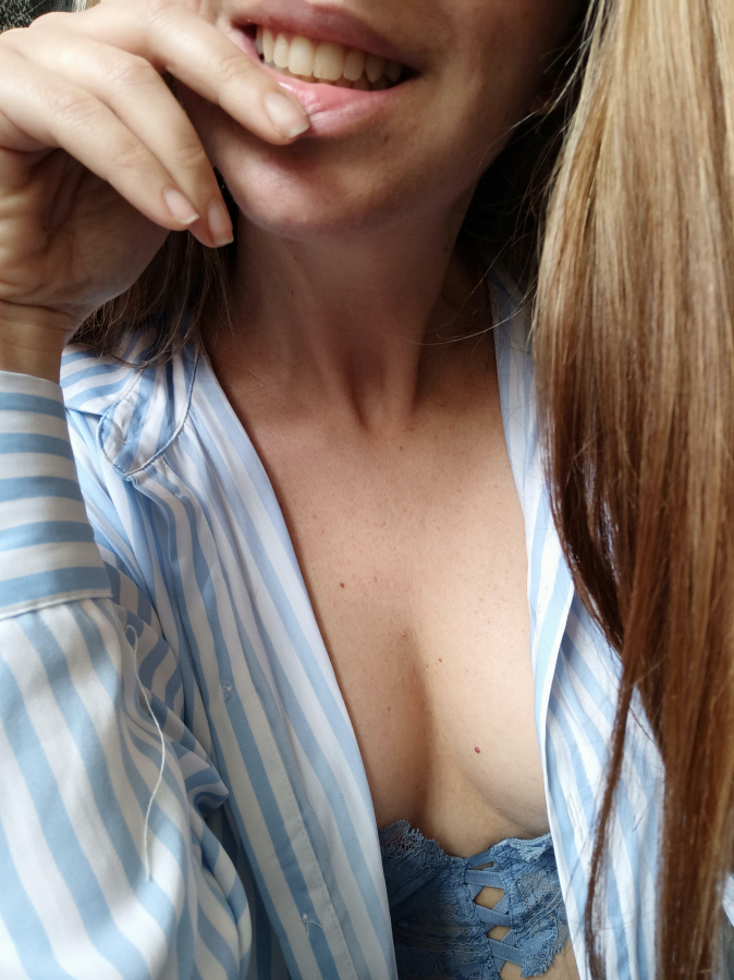 Just say hi. I'm shy