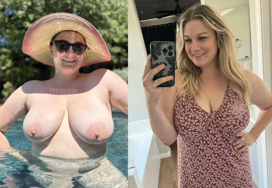 The mom next door that loves to swim nude.