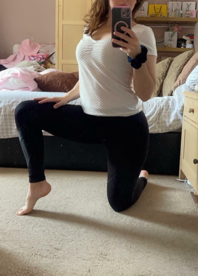 Getting my yoga vibe on