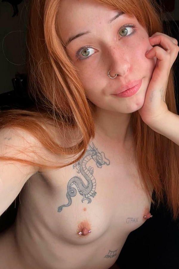 I'm as shy as my tits are huge