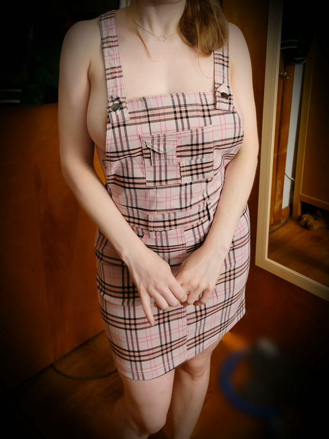 Braless, bottomless, and ready for bareback