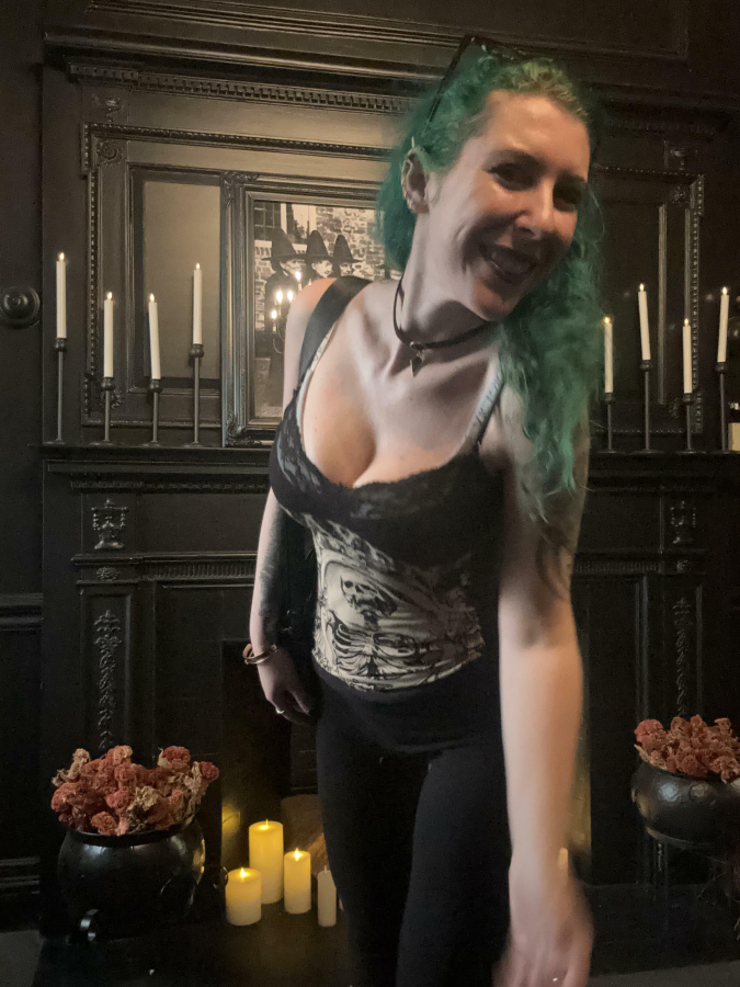 Witchy cleavage