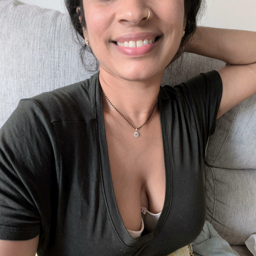 Just from the stretch marks you can guess their size