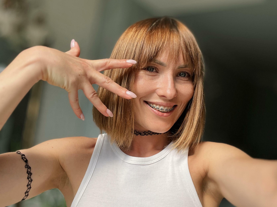 My smile that could light up even the darkest of nights.