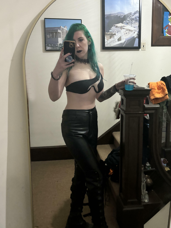 Cutie in leather